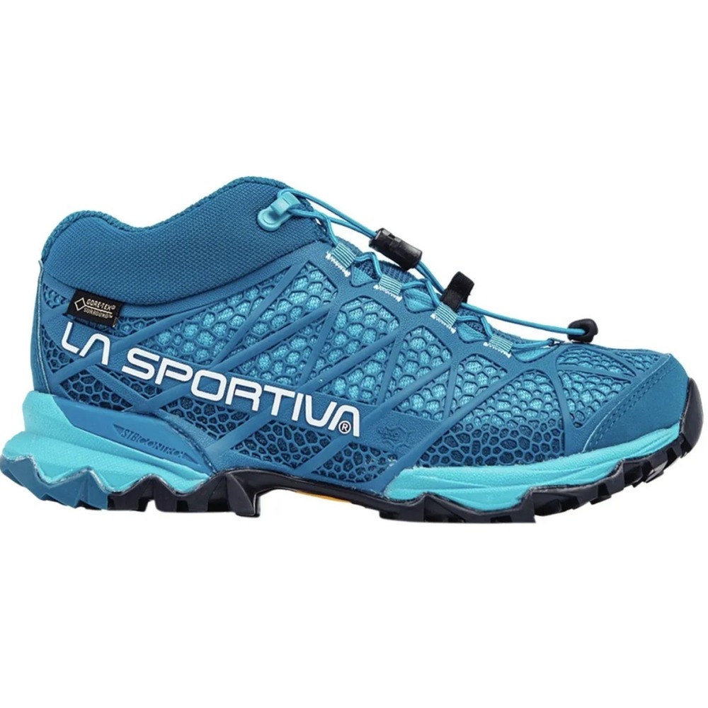 La Sportiva Synthesis Mid GTX Hiking Shoes Waterproof Blue Womens 7.5 UK 6 EU 39